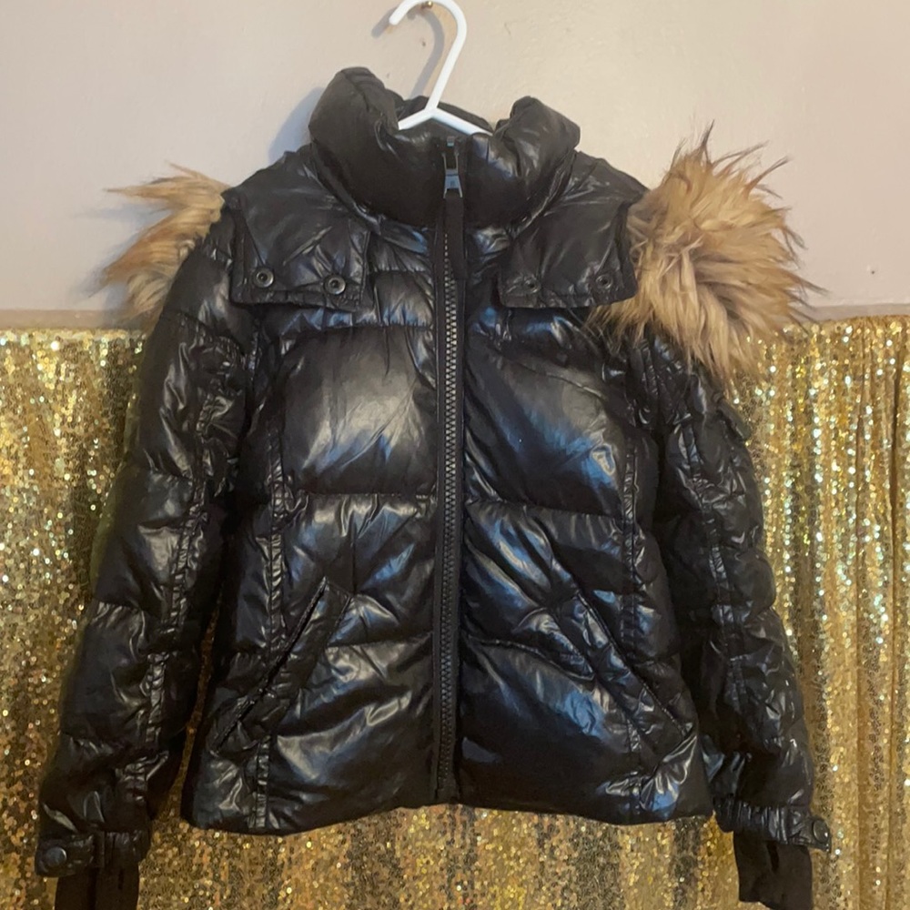 S13 Black Bubble coat